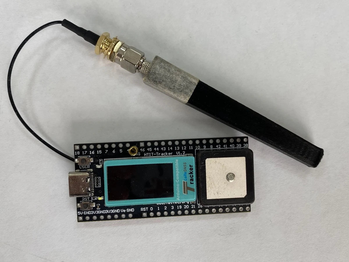 Готовый GPS LoRa-трекер Heltec Wireless Tracker